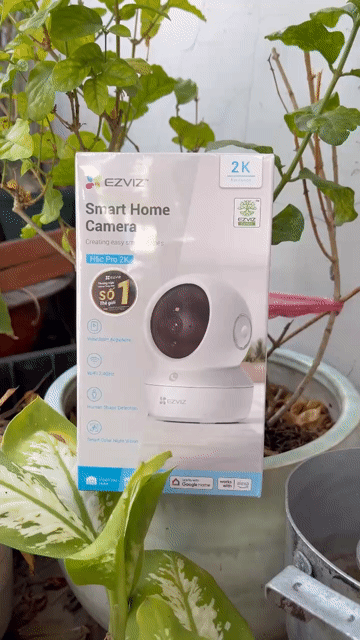 Camera EZVIZ H6c Pro 2K 3MP (Trong nhà) tặng đế L. Mua bán Máy ảnh, Máy quay tại Thành phố Thủ Dầu Một Bình Dương được đăng bởi Nguyễn Quang Hùng hình 1