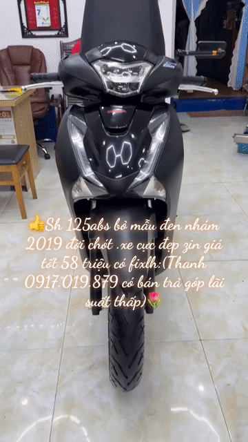 Honda SH 125 ABS 2019 Đen nhám. Mua bán Xe máy tại Thành phố Vũng Tàu Bà Rịa - Vũng Tàu được đăng bởi XE MÁY BẢO THANH  TPVŨNG TÀU hình 1