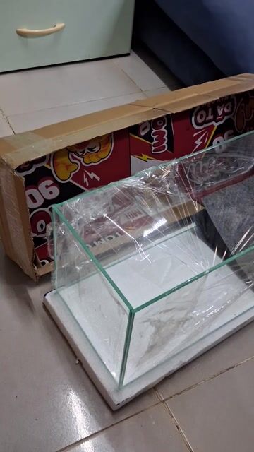 Hồ cá kính 60x20x20cm mới. Mua bán Phụ kiện, Thức ăn, Dịch vụ tại Quận Bình Tân Tp Hồ Chí Minh được đăng bởi Ngọc Trân hình 1