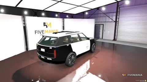 FIVEM Land Rover Range Rover (L460) | Lore Friendly Police SUV | Working Emergency Lights | Detailed Interior | Custom Livery | Optimized | Fivem Ready | High Quality, video preview