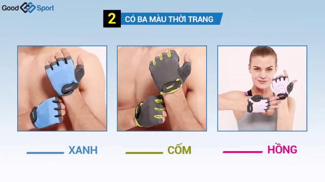 Găng tay tập gym nam-nữ Aolikes AL112. Mua bán Đồ thể thao, Dã ngoại tại Quận Hai Bà Trưng Hà Nội được đăng bởi Hồng Hường hình 1