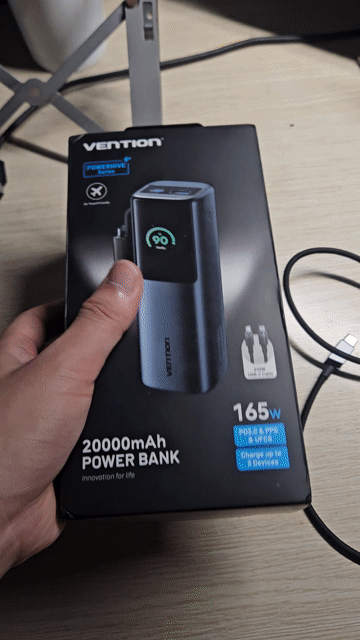 Sạc dự phòng Vention 20000mAh 165W Mới. Mua bán Phụ kiện (Màn hình, Chuột...) tại Quận Cầu Giấy Hà Nội được đăng bởi Nguyễn An Huy hình 1