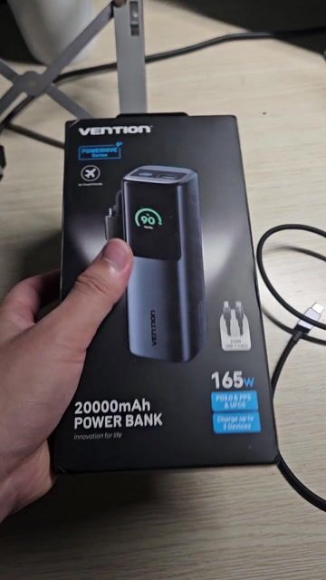 Sạc dự phòng Vention 20000mAh 165W Mới. Mua bán Phụ kiện (Màn hình, Chuột...) tại Quận Cầu Giấy Hà Nội được đăng bởi Nguyễn An Huy hình 1
