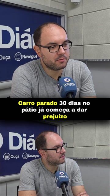 Carro parado 30 dias no pátio já começa a dar prejuízo