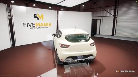 FIVEM Renault Clio | Realistic Hatchback [Badged] Add-On | Interior & Exterior | Working Lights | Optimized | Fivem Ready | High Quality — video preview