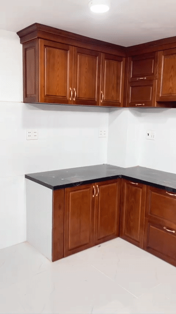 Tủ bếp Lâm Phát Gỗ sồi Cánh gián. Mua bán Nội thất, đồ gia dụng khác tại Thành phố Tân An Long An được đăng bởi ĐỒ GỖ MỸ NGHỆ LÂM PHÁT hình 1