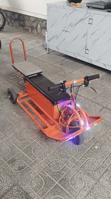 Xe xuồng điện màu Cam. Mua bán Phương tiện khác tại Huyện Củ Chi Tp Hồ Chí Minh được đăng bởi Nguyễn Huỳnh hình 1