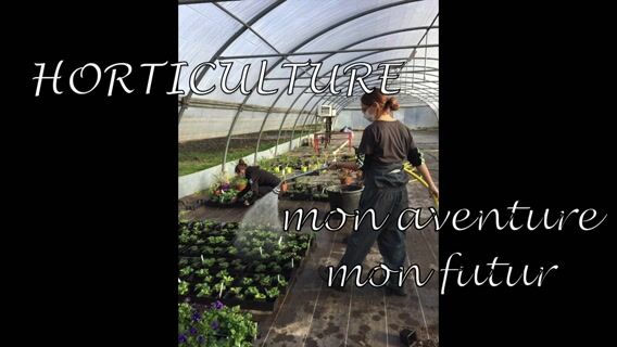 Horticulture : mon aventure, mon futur!