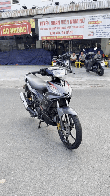 Yamaha Exciter 135 2010 Xám đen. Mua bán Xe máy tại Quận Liên Chiểu Đà Nẵng được đăng bởi Xe máy cũ đức nguyễn hình 1
