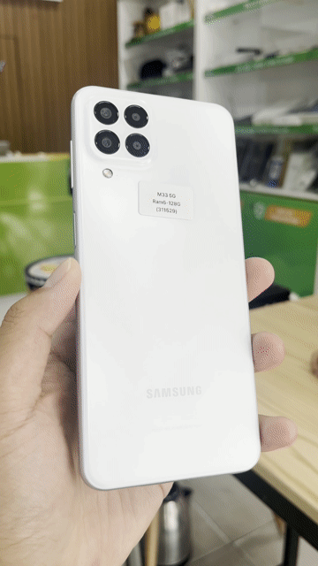 Samsung Galaxy M33 5G 128GB Trắng. Mua bán Điện thoại tại Quận Ngô Quyền Hải Phòng được đăng bởi lê thanh thuỷ hình 1