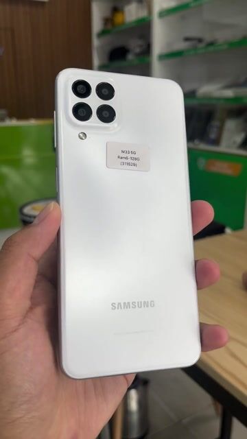 Samsung Galaxy M33 5G 128GB Trắng. Mua bán Điện thoại tại Quận Ngô Quyền Hải Phòng được đăng bởi lê thanh thuỷ hình 1