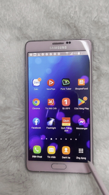 Galaxy Note 4 Hồng hiếm sưu tầm có 102. Mua bán Điện thoại tại Quận Phú Nhuận Tp Hồ Chí Minh được đăng bởi Minh hình 1