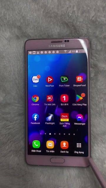 Galaxy Note 4 Hồng hiếm sưu tầm có 102. Mua bán Điện thoại tại Quận Phú Nhuận Tp Hồ Chí Minh được đăng bởi Minh hình 1