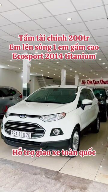 Ford EcoSport 2015 Titanium Trắng. Mua bán Ô tô tại Thành phố Biên Hòa Đồng Nai được đăng bởi Xe Lướt Uy Minh hình 1