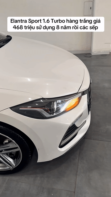 Hyundai Elantra Sport 1.6 Turbo Trắng. Mua bán Ô tô tại Thành phố Thái Nguyên Thái Nguyên được đăng bởi Hồng Phương Auto  Auto 597 hình 1