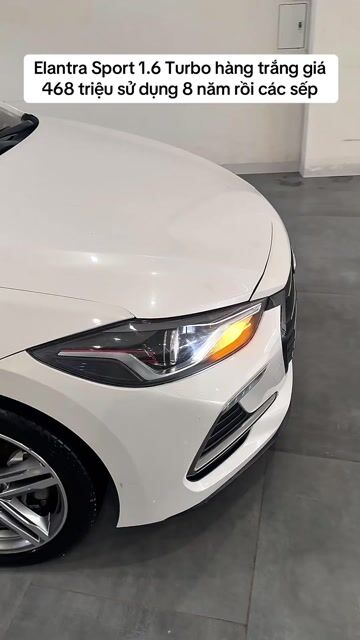 Hyundai Elantra Sport 1.6 Turbo Trắng. Mua bán Ô tô tại Thành phố Thái Nguyên Thái Nguyên được đăng bởi Hồng Phương Auto  Auto 597 hình 1