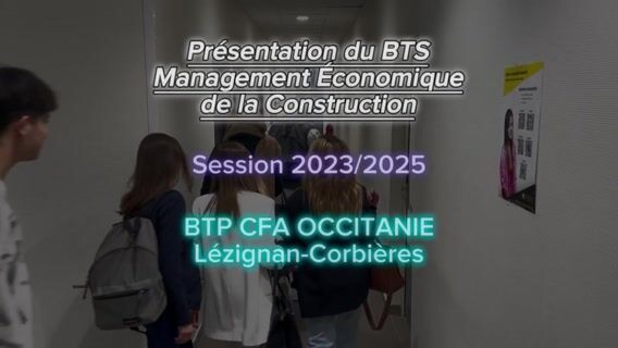 BTS Management Economique de la Construction