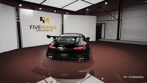 FIVEM Mercedes-AMG GT | Realistic Sports Car [Badged] Add-On | Interior & Exterior | Working Lights | Tuning Parts | Optimized | Fivem Ready | High Quality — video preview