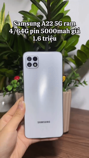Samsung Galaxy A22 5G 64GB Trắng. Mua bán Điện thoại tại Quận Hà Đông Hà Nội được đăng bởi Điện Thoại Cũ  hình 1