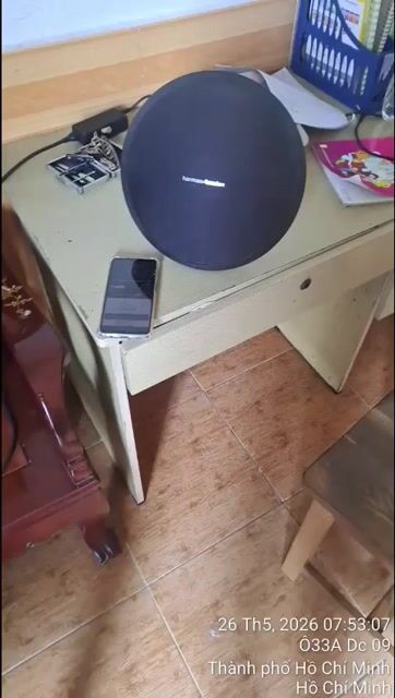Loa Bluetooth Harman Kardon Đen. Mua bán Tivi, Âm thanh tại Thị xã Bến Cát Bình Dương được đăng bởi đam mê công nghệ hình 1