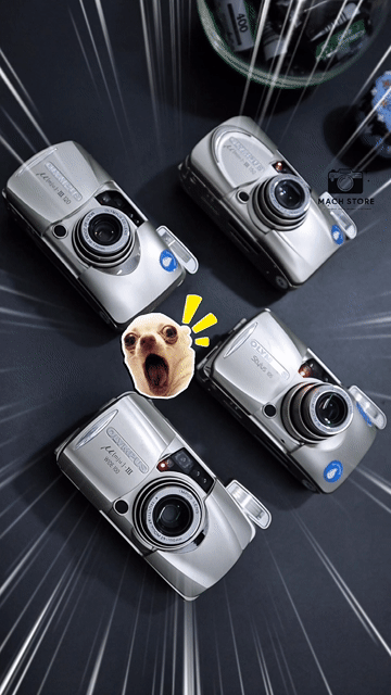 MÁY ẢNH FILM OLYMPUS MJU III. Mua bán Máy ảnh, Máy quay tại Quận Gò Vấp Tp Hồ Chí Minh được đăng bởi Mạch Store hình 1