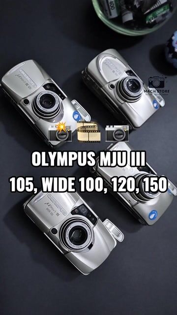 MÁY ẢNH FILM OLYMPUS MJU III. Mua bán Máy ảnh, Máy quay tại Quận Gò Vấp Tp Hồ Chí Minh được đăng bởi Mạch Store hình 1