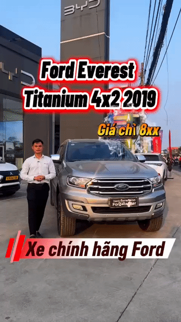 Ford Everest Titanium 2019 bạc- 42.000 km. Mua bán Ô tô tại Quận 12 Tp Hồ Chí Minh được đăng bởi Gia Định Ford User Car hình 1