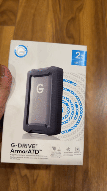 Ổ cứng SSD Western Digital G-DRIVE ArmorATD 2TB. Mua bán Linh kiện (RAM, Card...) tại Quận Bình Thạnh Tp Hồ Chí Minh được đăng bởi Vân Lê hình 1