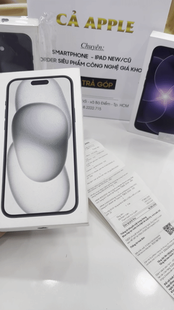 15 Plus 128GB Đen Mới 💯 BH TGDĐ. Mua bán Điện thoại tại Huyện Hóc Môn Tp Hồ Chí Minh được đăng bởi Tuấn hình 1