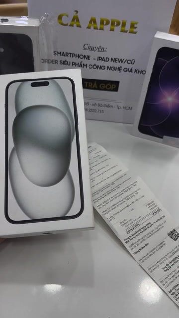 15 Plus 128GB Đen Mới 💯 BH TGDĐ. Mua bán Điện thoại tại Huyện Hóc Môn Tp Hồ Chí Minh được đăng bởi Tuấn hình 1