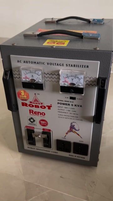 Ổn áp Robot Reno 818 5 KVA. Mua bán Đồ chuyên dụng, Giống nuôi trồng tại Quận Ô Môn Cần Thơ được đăng bởi Cvkhac hình 1