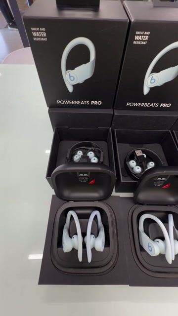 Tai nghe Powerbeats Pro Xanh nhạt + Đỏ. Mua bán Tivi, Âm thanh tại Quận Cầu Giấy Hà Nội được đăng bởi Vũ Hiệp hình 1