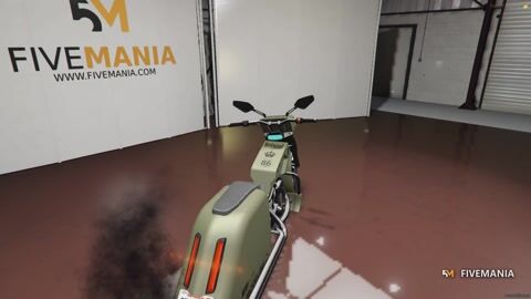 FIVEM Bag1 | Fictional Brand Cruiser Motorcycle Add-On | Working Lights | Add-On | Optimized | Fivem Ready | High Quality, video preview
