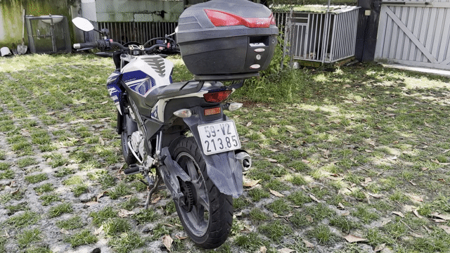 Yamaha Fz150i Xanh trắng 57938 km. Mua bán Xe máy tại Huyện Củ Chi Tp Hồ Chí Minh được đăng bởi Trần Minh Nghĩa hình 1