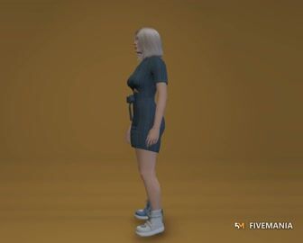 Ana | Female Ped | Multiple Outfits | Optimized & Fivem Ready [Add-On] — video preview