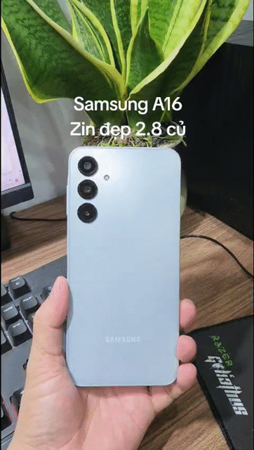 Samsung A16 8GB/128GB Zin full chức năng. Mua bán Điện thoại tại Quận Hà Đông Hà Nội được đăng bởi Shop Điện Thoại Cũ Zin hình 1