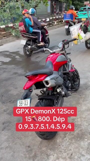 Moto GPX DemonX 125 bstp. Mua bán Xe máy tại Quận Bình Tân Tp Hồ Chí Minh được đăng bởi Nguyễn Trần Khắc Trường hình 1