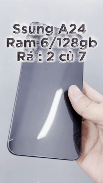 Samsung Galaxy A24 128GB Đen 6GB. Mua bán Điện thoại tại Quận 4 Tp Hồ Chí Minh được đăng bởi Tuấn hình 1