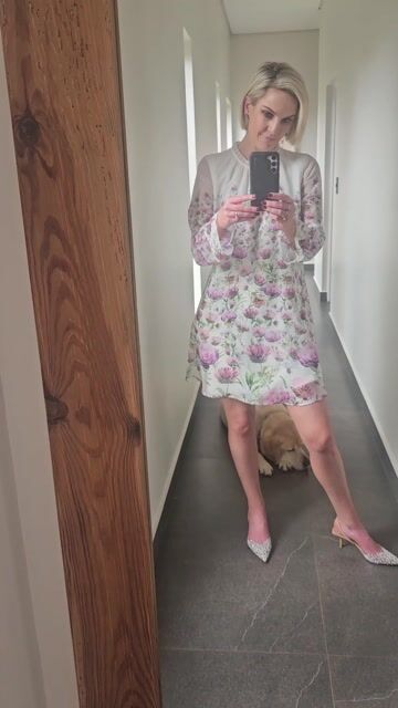 Ted Baker Peonie Print Dress