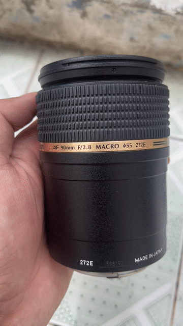 Ống kính Tamron 90mm f/2.8 Di Macro Canon Đen. Mua bán Máy ảnh, Máy quay tại Quận 11 Tp Hồ Chí Minh được đăng bởi NMTU hình 1