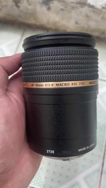 Ống kính Tamron 90mm f/2.8 Di Macro Canon Đen. Mua bán Máy ảnh, Máy quay tại Quận 11 Tp Hồ Chí Minh được đăng bởi NMTU hình 1