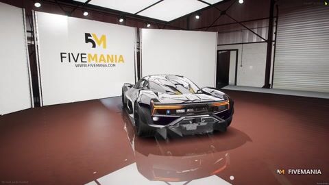 FIVEM Bt62r | Realistic Sports Car [Unbadged] Add-On | Interior & Exterior | Optimized | Fivem Ready | High Quality — video preview
