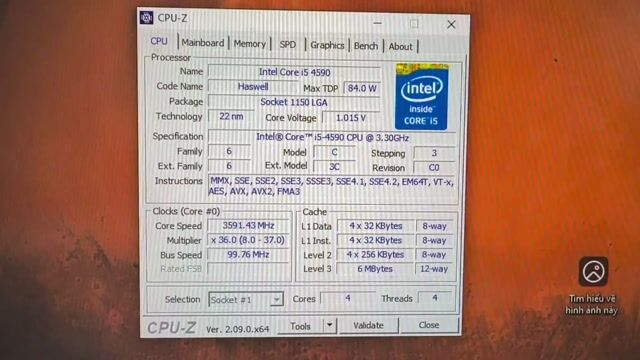 Máy tính để bàn i5 4590 8GB/128GB. Mua bán Máy tính để bàn tại Huyện Hoài Đức Hà Nội được đăng bởi Linh Phung hình 1