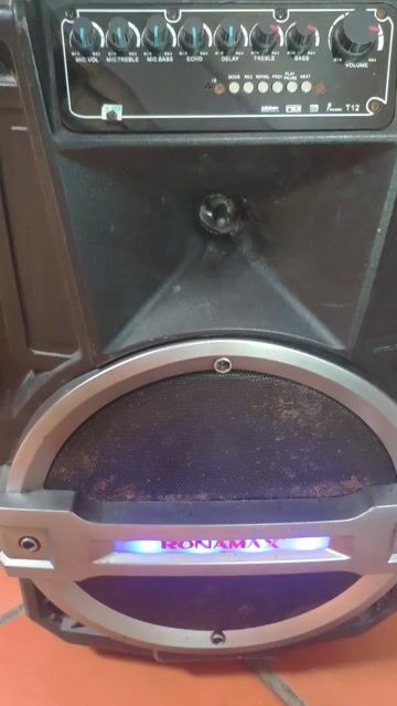 Loa kéo RONAMAX T12 Đen. Mua bán Tivi, Âm thanh tại Quận Thốt Nốt Cần Thơ được đăng bởi Sáu Bãnh hình 1