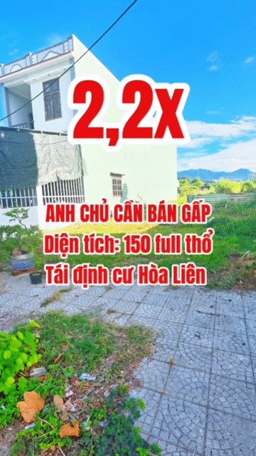 Mua bán Đất Huyện Hòa Vang Đà Nẵng diện tích 150 m² giá 2,2 tỷ