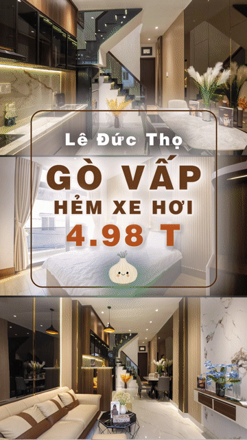 Mua bán Nhà ở Quận Gò Vấp Tp Hồ Chí Minh diện tích 35 m² giá 4,98 tỷ