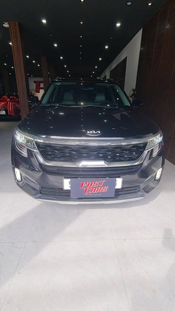 Kia Seltos 2021 Premium 1.4 Turbo,màu đen, 5v9 km. Mua bán Ô tô tại Quận Bình Tân Tp Hồ Chí Minh được đăng bởi Son Do hình 1