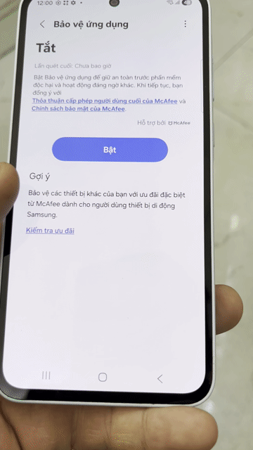 Samsung Galaxy a35 5g bộ nhớ 128 ram 8gb. Mua bán Điện thoại tại Quận Bắc Từ Liêm Hà Nội được đăng bởi tran diep hình 1