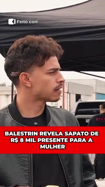 BALESTRIN REVELA SAPATO DE R$ 8 MIL PRESENTE PARA A MULHER