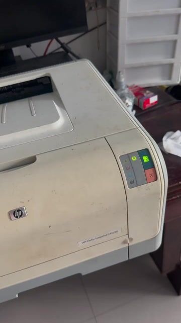 Máy in màu laser HP CP1215. Mua bán Đồ dùng văn phòng tại Quận Cái Răng Cần Thơ được đăng bởi Loan hình 1